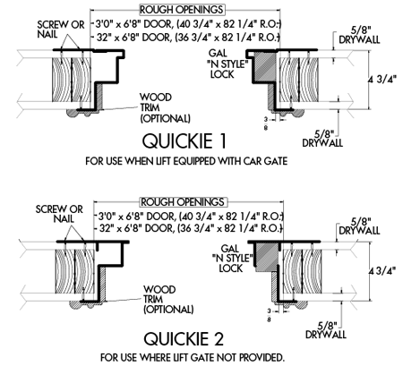 QUICKIE 1 & 2 Residential